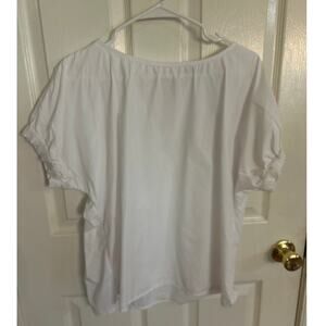 Vineyard Vines‎ White Short Sleeve Blouse Size Medium